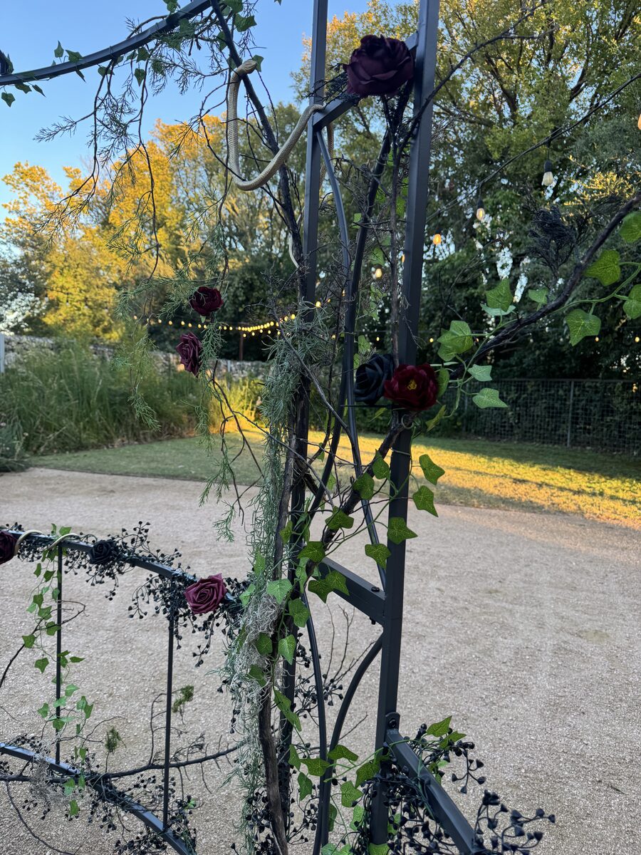 Halloween balloon décor for themed party in San Antonio TX