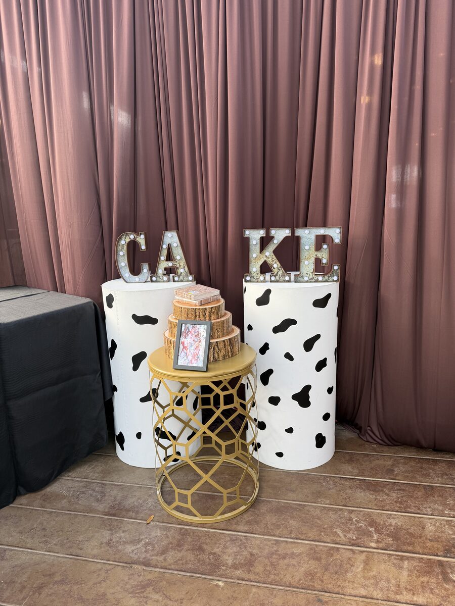 Custom balloon décor for party planner event in San Antonio