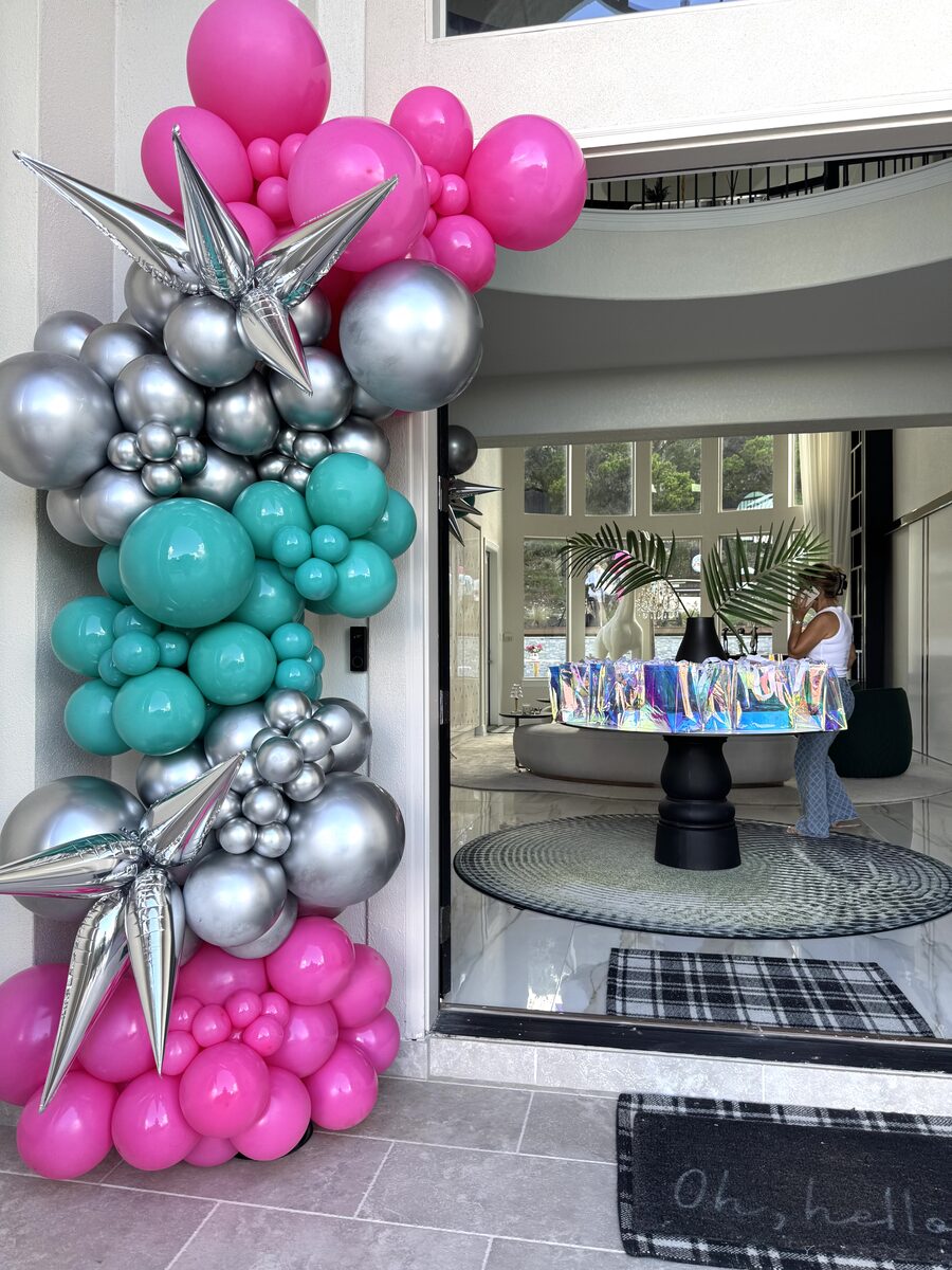 Balloon installation for event planning company San Antonio TX