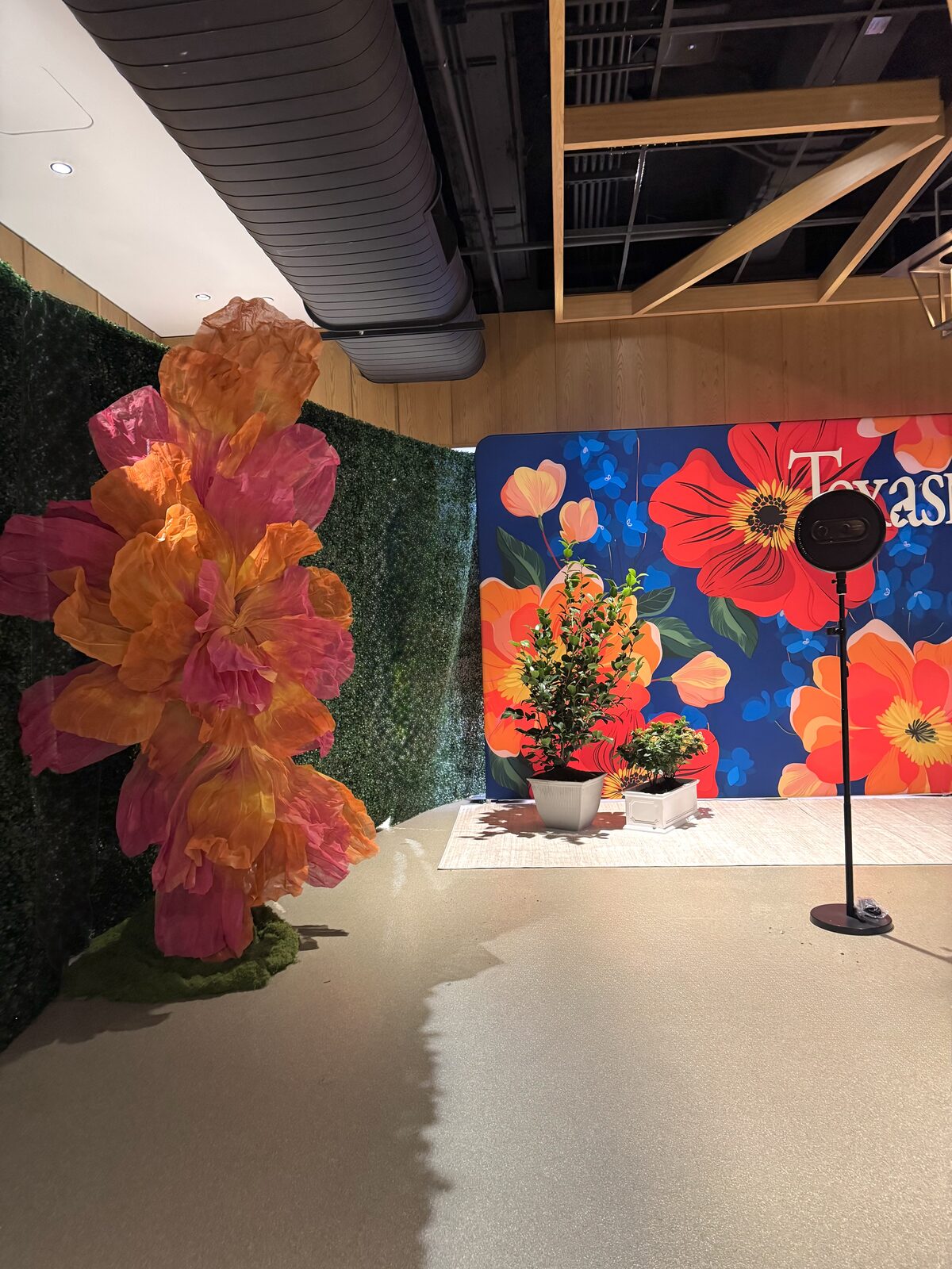 Texas Conference for Women event installation